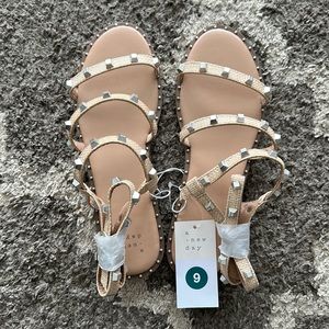 2/$15 Studded sandals
